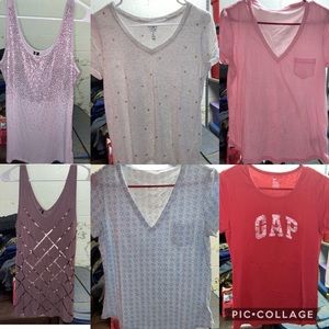 Gap and Maurices womens tops